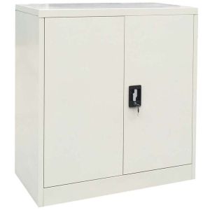 Нисък метален офис шкаф - 90х40х90см