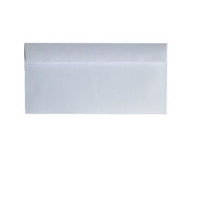Пощенски плик DL 110х220mm  бял стикер 1000 бр.