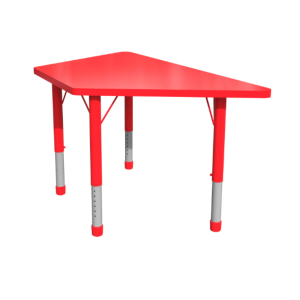 Ученическа регулируема двойна модулна маса - трапец