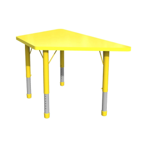 Ученическа регулируема двойна модулна маса - трапец