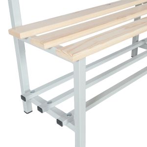 Закачалка за съблекалня с пейка 180-4 - 2000х1800х410мм