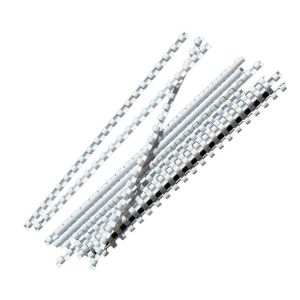 Пластмасови гребени  за подвързване - 6мм до 25 листа, 100бр. 