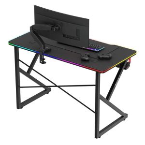 Геймърско бюро Hero 1.7 RGB, 120см