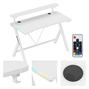 Геймърско бюро Hero 1.9 RGB, 120см