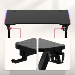 Геймърско бюро Hero 2.3 RGB, 120см