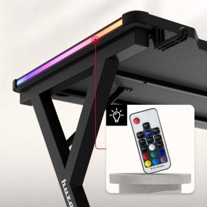 Геймърско бюро Hero 2.3 RGB, 120см
