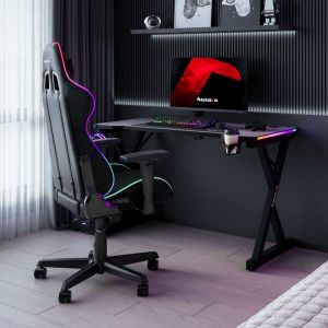 Геймърско бюро Hero 2.3 RGB, 120см