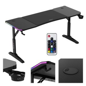 Геймърско бюро Hero 4.6 RGB, 160см