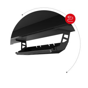 Геймърско бюро Hero 4.8 RGB, 160см