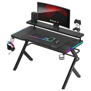 Геймърско бюро Hero 5.0 RGB, 120см