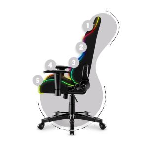 Детски геймърски стол Ranger 6.0 - RGB LED подсветка