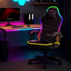 Геймърски стол Force 4.4 RGB - RGB LED подсветка