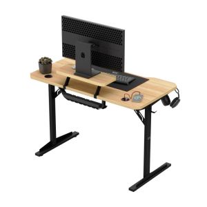 Бюро Leader 5.1 с поставка за монинтор - 115см, дъб