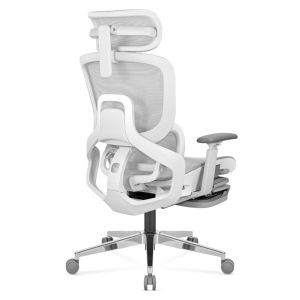 Мениджърски стол Expert 9.3 с поставка за крака - сив