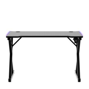 Геймърско бюро Hero 2.3 RGB, 120см, черен