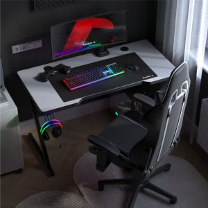 Геймърско бюро Hero 2.5, 120см, бял