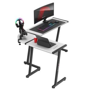 Геймърско бюро Hero 6.0, 147см, бял