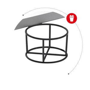 Геймърско бюро Hero 6.3, 154см, бял