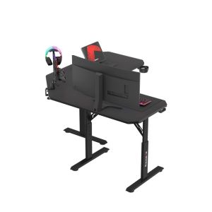 Геймърско бюро Hero 7.3, 140см, черен