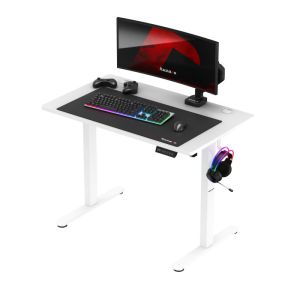 Електрическо бюро Hero 7.9 за работа в седнало или изправено положение, 100см, бял