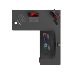 Електрическо бюро Hero 9.5 с регулируема височина, 160см, черен