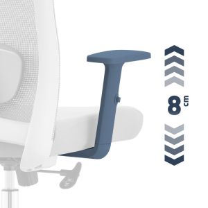 Мениджърски стол Manager 2.6 - сив
