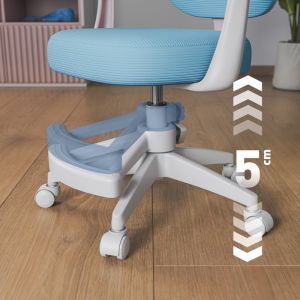 Детски въртящ се стол стол Junior 3.1 - син
