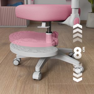 Детски въртящ се стол Junior 5.0 - розов
