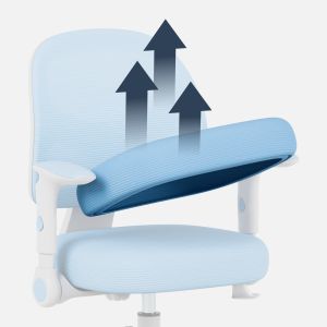 Детски въртящ се стол стол Junior 5.0 - син