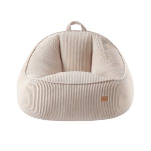 Фотьойл-пуф Comfy 4.0 с облегалка - бежов