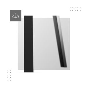 Метална закачалка за дрехи Host 4.0 - 1790mm, черен