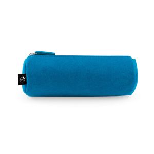 NOMAD. Многофункционална кутия от рециклиран филц (100% rPET) с линийка, моливи, гумичка и острилка