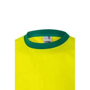 VL BRAHMA LARGE. Двуцветна работна тениска тип „орлово око“ (140 г/м²), от полиестер (100%)