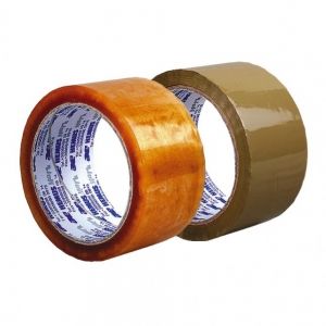 Лепяща опаковъчна лента тиксо Хемус - 50mm x 66m - безцветна