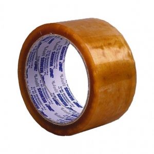 Лепяща опаковъчна лента тиксо Хемус - 50mm x 66m - безцветна