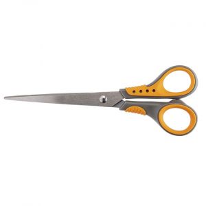 Ножица лукс Office Point 15,5 cm гумени дръжки